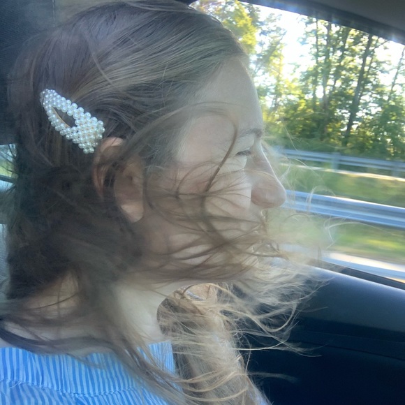 Embellished Gold Pearl Hair Clip | Classic Feminine Cottagecore - Picture 12 of 17